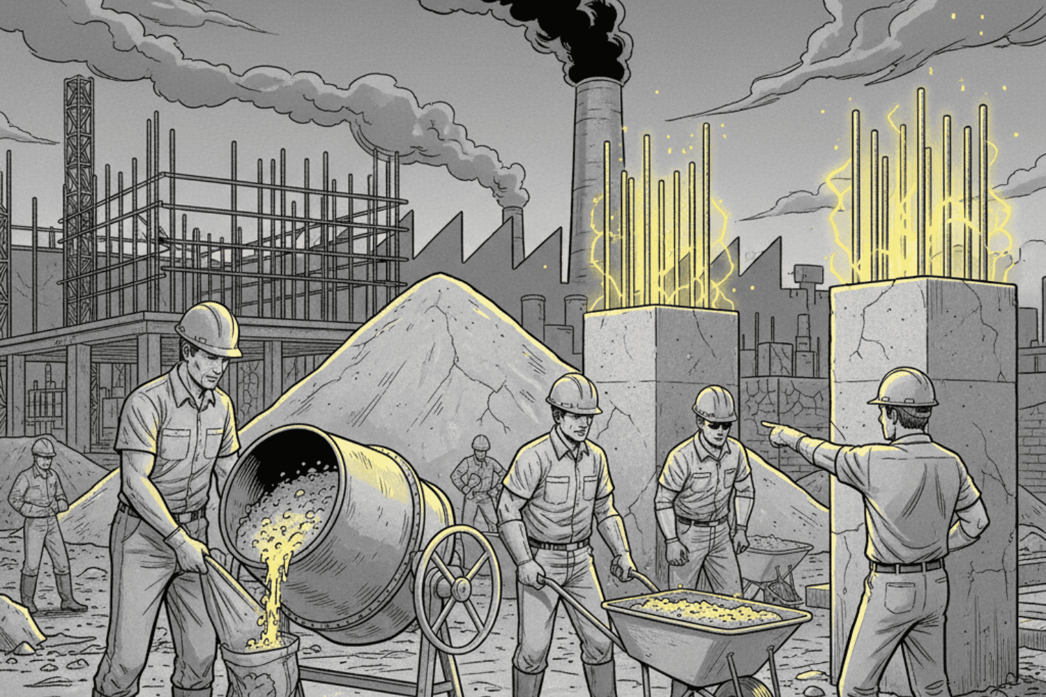 Portland Cement Construction Applications